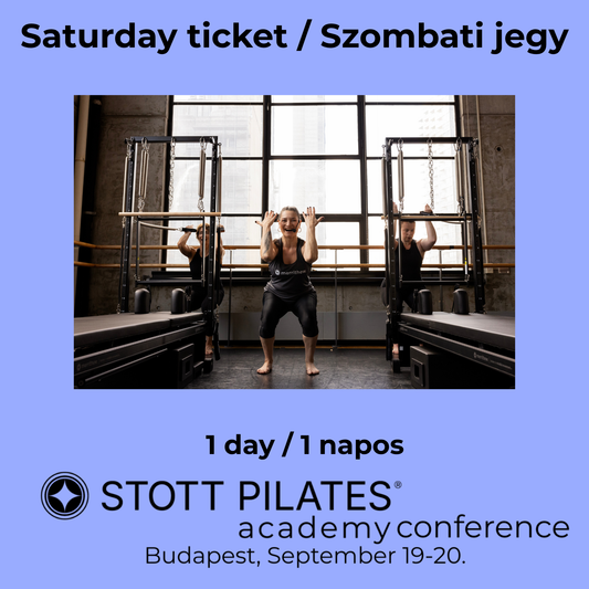 Szombati jegy/Saturday Ticket